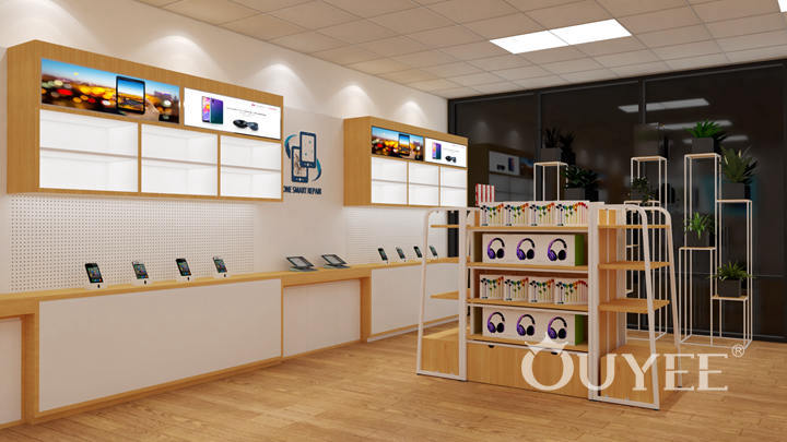 design a mobile phone store