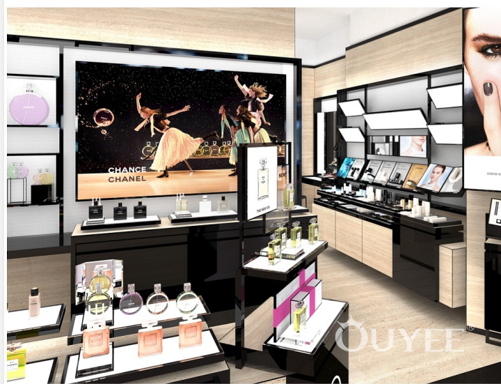 cosmetics store design ideas